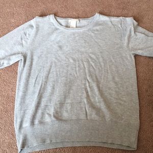 H&M Basic Gray Sweater Size S